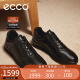 爱步（ECCO）正装鞋男 舒适透气轻盈耐穿商务休闲皮鞋 雅仕系列207124 黑色42