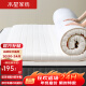 水星家纺 泰国进口天然乳胶软床垫 90%乳胶软床垫榻榻米单人学生宿舍床褥 乳胶复合软床垫(漂白色) 1.8M（180×200cm丨厚度5cm）
