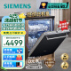 西门子（SIEMENS） 12套大容量家用智能洗碗机嵌入式 智能除菌 变频节能 三重烘干 洗烘一体SJ636X01JC（黑色门板）