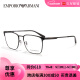 Emporio Armani阿玛尼眼镜架男士全框商务休闲眉线框方框可配近视度数0EA1146D