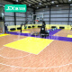 捷尔逊（EX）篮球场地胶垫pvc运动地板胶体育场馆PVC地垫FMW4.5mm
