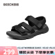 斯凯奇（Skechers）斯凯奇沙滩鞋凉鞋210258 BBK全黑色 39.5 