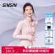 SIN SIN【戚薇同款】冰皮防晒衣女夏季透气2024修身小细腰防晒冰丝外套 【连帽款】裸杏粉【组合装】 M