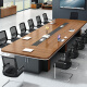 擎宅办公会议桌长桌简约现代洽谈培训桌大型会议桌 搭配会议椅一把