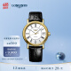 浪琴（LONGINES）瑞士手表 时尚系列 机械皮带女表L43222112