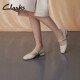 Clarks其乐赛伦系列女鞋单鞋女2023春玛丽珍学院方跟小皮鞋