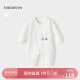 babylove婴儿连体衣秋冬纯棉可爱宝宝哈衣爬服新生儿夹棉保暖衣服秋冬装