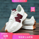 NEW BALANCE NB327 官方休闲鞋女鞋复古舒适轻便百搭酒红色WS327KA运动鞋 灰色/米白/酒红 WS327KA 37 (脚长23.5cm)