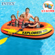 INTEX 58332探险者三人充气船 钓鱼船橡皮艇皮划艇儿童玩具礼物