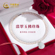 中国黄金（CHINA GOLD）淡水珍珠项链女妈妈款翡翠玉佛吊坠母亲节礼物送妈妈婆婆长辈生日 翡翠玉佛珍珠项链