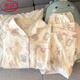 浪莎女士睡衣女春季新款薄可外穿卡通云朵棉长袖长裤森系家居服套装