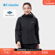 Columbia哥伦比亚户外女子防水冲锋衣防风徒步运动连帽外套RR0097 011(修身款)黑色 L(165/88A)