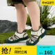 英氏童鞋男童凉鞋2024夏季新款包头透气女童宝宝软底儿童运动涉水鞋子 绿色 24码 适合脚长15.0cm