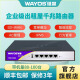 维盟（wayos） 220G千兆路由器有线行为管理企业级出租屋pppoe智能流控宽带叠加SD-WAN组网企业级路由器商用 FBM-568G（带机81-100台）