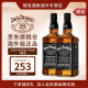 杰克丹尼（Jack Daniels）黑标 洋酒 调和型威士忌酒 海外版 黑标750ml两瓶装