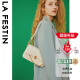 拉菲斯汀（La Festin）包包2024新款潮时尚小众单肩斜挎女包复古链条小方包 621135 椰奶白