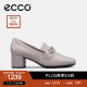 爱步（ECCO）皮鞋女 单鞋浅口方头高跟单鞋女 型塑系列290913 灰粉色29091301386 36