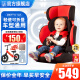 好孩子（gb）儿童汽车安全座椅9个月-12岁高速CS619 经典款【6系高速】红黑色CS619