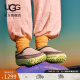 UGG【明星同款】夏季厚底轮胎底鞋 1155650 CCT|褐白色/绿色 39.5