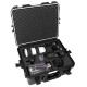 锐玛（EIRMAI）单反相机安全箱多功能收纳箱仪器箱摄影器材镜头防潮箱 黑色 R200 黑色