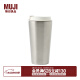 无印良品 MUJI 不锈钢咖啡杯 保温保冷杯子随行杯MDJ2CC2S 银色 560mL