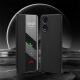 欧麦嘎iqooneo9手机壳新款翻盖高级视窗vivo爱酷neo9Pro外壳智能休眠保护套全包防摔皮套 素皮纹玄黑全包镜头皮套 iQOONeo9