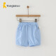 童泰夏季11个月-4岁婴儿男女宝宝短裤T32X611N 浅蓝 110cm