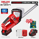 德力西电气（DELIXI ELECTRIC）锂电电动绿篱修剪机绿化带修整修枝剪园林绿化剪刀专用采茶神器 工业升级款双刃【4.0Ah】2电1充
