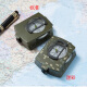 AOFAR登山野营指南针 户外罗盘仪指南针 夜光 翻盖专业 多功能 高精度 专业级 标准