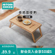 NITORI宜得利家居 家用可折叠床上吃饭桌子餐盘防滑床用托盘 自然色(木色)