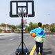 双航成人标准户外可移动篮球架 室内家用可调节高度篮球框 036成人儿童通用款