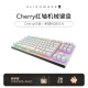外星人（alienware）AW420K游戏电竞有线机械键盘Cherry樱桃红轴87键RGB全键无冲 420K机械键盘 白 Cherry 红轴