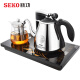新功（SEKO）自动上水电热水壶保温烧水壶茶具套装煮茶器可嵌入茶盘电茶壶F143