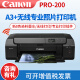 佳能（Canon） PRO-200彩色A3+喷墨照片打印机无线专业级8色影像级打印机代替pro100 PRO-200【8色独立式墨盒】
