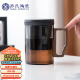 苏氏陶瓷（SUSHI CERAMICS）青灵玻璃泡茶杯黑色陶瓷内胆过滤茶隔水杯中国风文创伴手礼