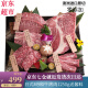 鲜江道 烤肉食材 龙新年礼盒 日韩式烤肉和牛M8-9牛肉 生鲜烧烤食材套餐 和牛M8-9烤肉套餐1250g 和牛烤肉套餐