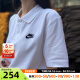 耐克（NIKE）t恤女装 2024夏季新款运动服情侣休闲服翻领全棉透气Polo衫男短袖 全棉Polo/偏大一码/晒图退10 S/165/84