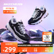 斯凯奇Skechers经典黑白老爹鞋休闲复古情侣熊猫鞋厚底增高运动鞋耐磨