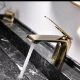 科勒品牌艾非K-97345T全铜台上下盆水龙头冷热浴室面盆洗脸盆单孔 矮款金色