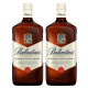 百龄坛（Ballantine`s）全球直采 百龄坛Ballantine`s特醇威士忌洋酒保乐力加 一瓶一码 百龄坛特醇1L1000mL 2瓶