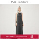 Pure:Moment:24年春夏新品商场同款深灰连衣裙4F3290331 深灰 160/84A/M