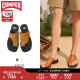 看步（CAMPER）Dana 23年新款女士夹趾拖鞋真皮罗马凉鞋夏季拖鞋 棕色002 39