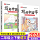 【官方正版】写好中国字一二三四五六年级下册上册部编人教版同步练字帖课课练控笔训练字帖小学生抄写本语文 【全套2本】二年级上册+下册