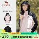 骆驼（CAMEL）[丁真同款]风暴户外暴雨防水冲锋衣女三合一工装外套登山服男