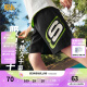 Skechers斯凯奇裤子儿童运动裤新款夏季舒适速干男童五分短裤L223B068 速干/碳黑/0018 150cm