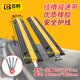 百舸 线槽减速带橡胶 PVC电缆过路保护槽 抗压盖线板 100*15*3cm（内径20*20mm) CW314677