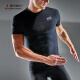 XBIONIC全新4.0优能速跑短袖T恤男士功能内衣压缩衣跑步健身骑行户外运动 猫眼黑/极地白 M