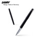 凌美（LAMY）签字笔 演艺系列磨砂黑杆中性笔0.7mm