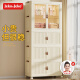 JEKO&JEKO免安装可折叠儿童衣柜婴儿宝宝储物柜玩具收纳柜简易挂衣柜子 4层