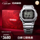 卡西欧（CASIO）G-SHOCK 小方块GMW-B5000卡西欧小方块运动男表防水手表 520礼物 GMW-B5000D-1PRU太阳能